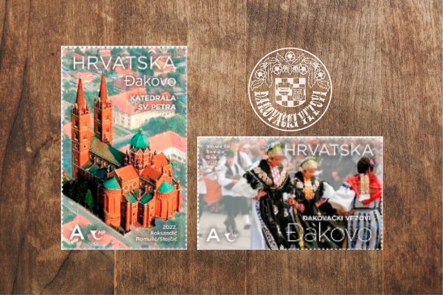 Đakovačka katedrala i Vezovi na novim poštanskim markama